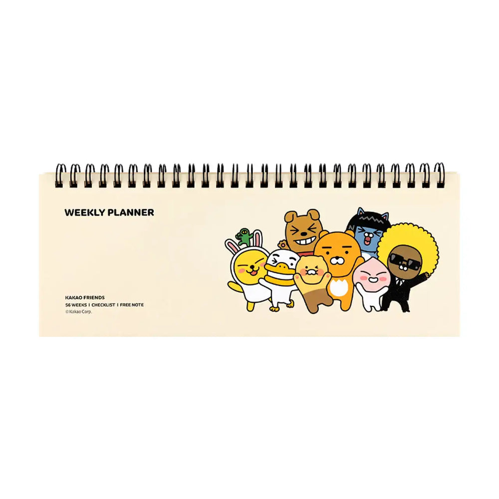 Kakao Friends - Spring Weekly Planner