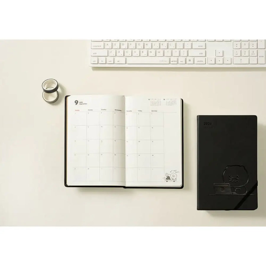 Kakao Friends - Choonsik Black Daily Diary - Kakao Friends - Home & Living, Accessories - Harumio