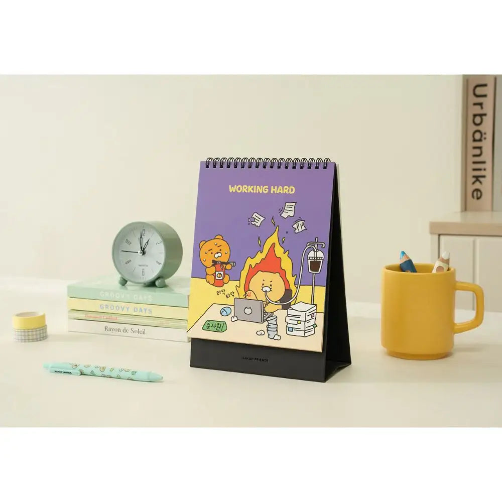 Kakao Friends - 2024 Desktop Calendar - Kakao Friends - Home & Living, Accessories - Harumio