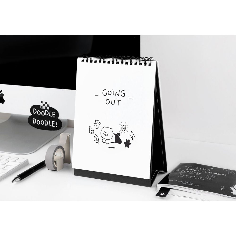 Kakao Friends - Doodle Doodle 2024 Desk Calendar - Kakao Friends - Home & Living, Accessories - Harumio