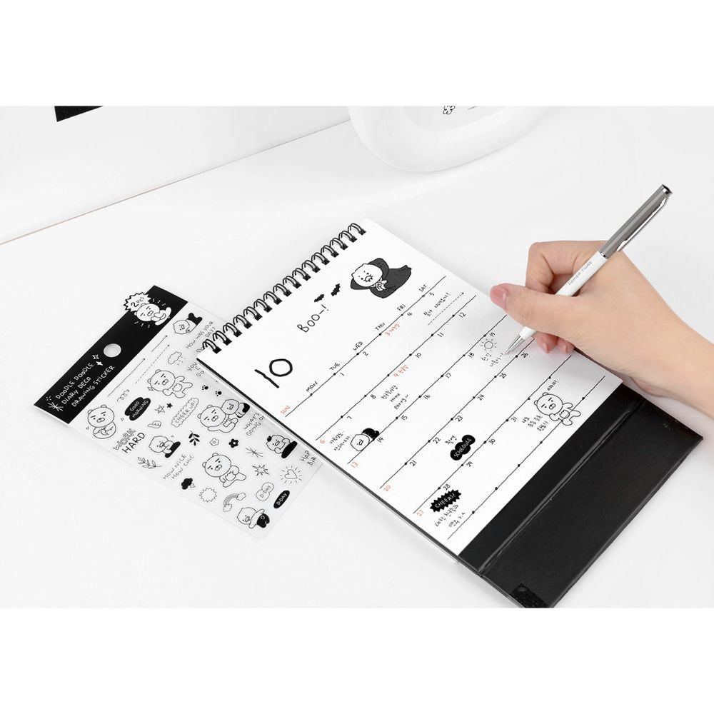 Kakao Friends - Doodle Doodle 2024 Desk Calendar - Kakao Friends - Home & Living, Accessories - Harumio