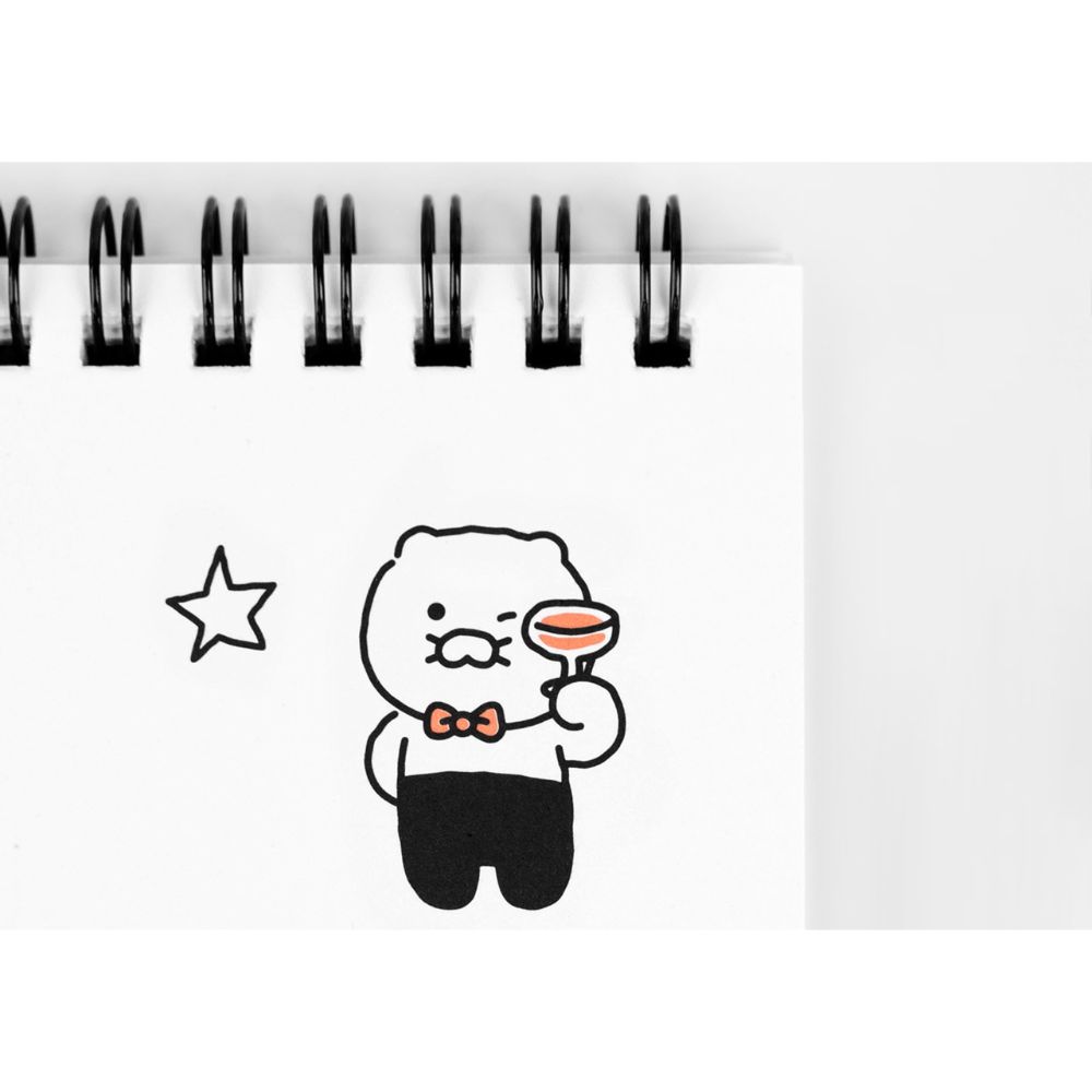 Kakao Friends - Doodle Doodle 2024 Desk Calendar - Kakao Friends - Home & Living, Accessories - Harumio