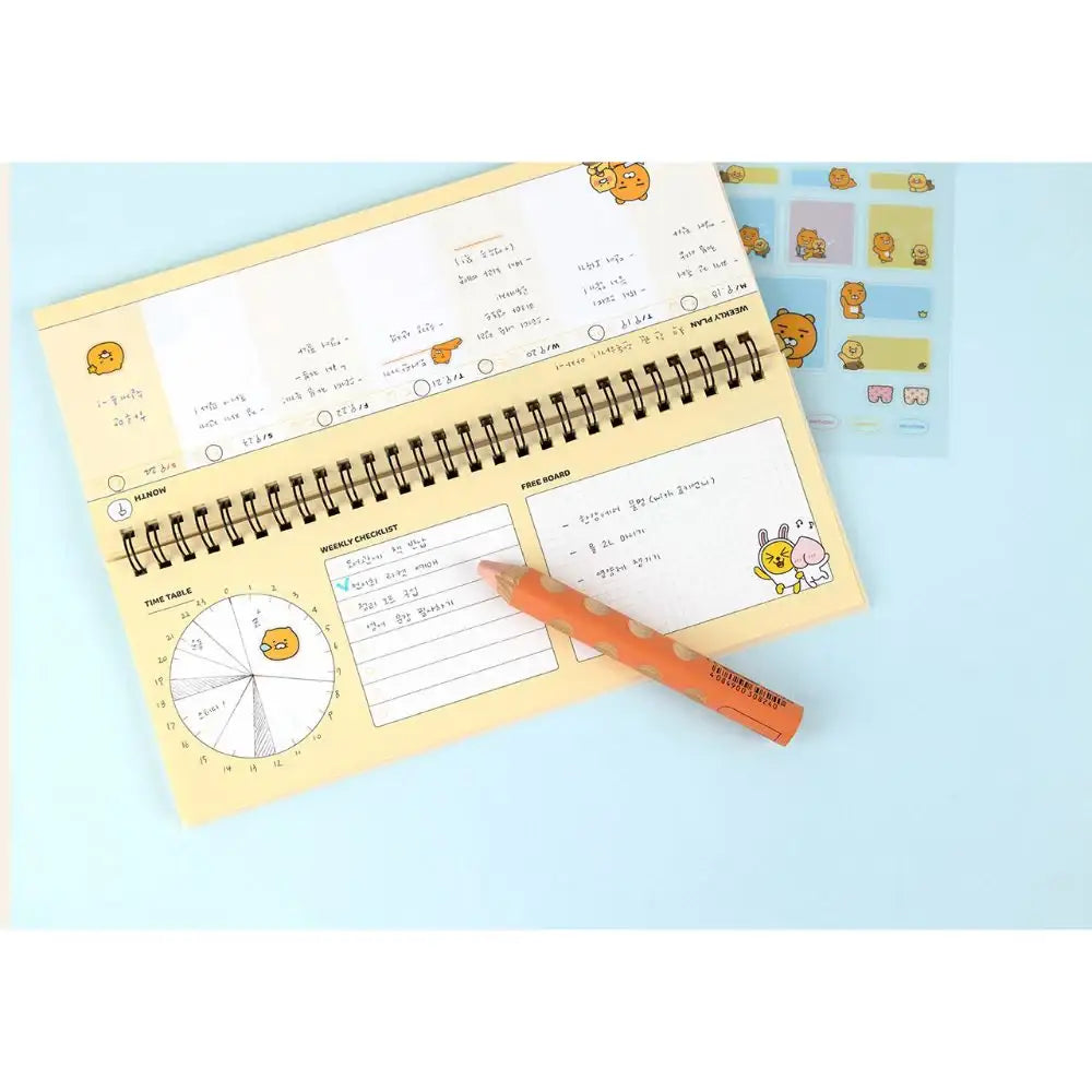 Kakao Friends - Spring Weekly Planner - Kakao Friends - Home & Living, Accessories - Harumio