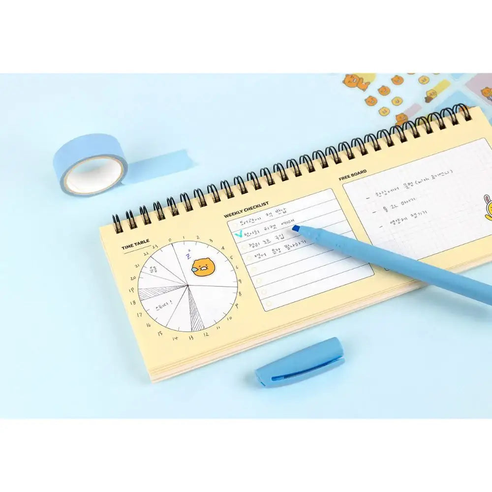 Kakao Friends - Spring Weekly Planner - Kakao Friends - Home & Living, Accessories - Harumio