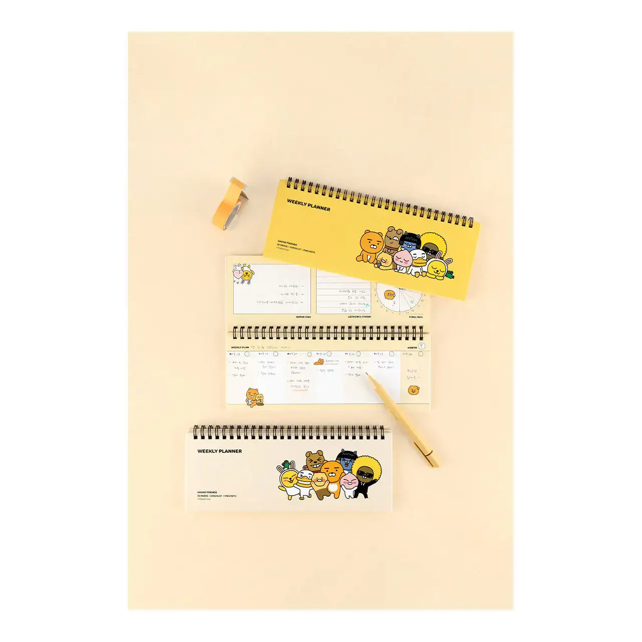 Kakao Friends - Spring Weekly Planner - Kakao Friends - Home & Living, Accessories - Harumio