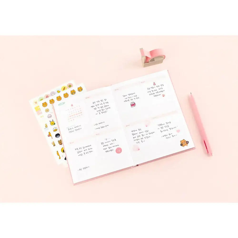 Kakao Friends - Apeach 2024 Diary - Kakao Friends - Home & Living, Accessories - Harumio