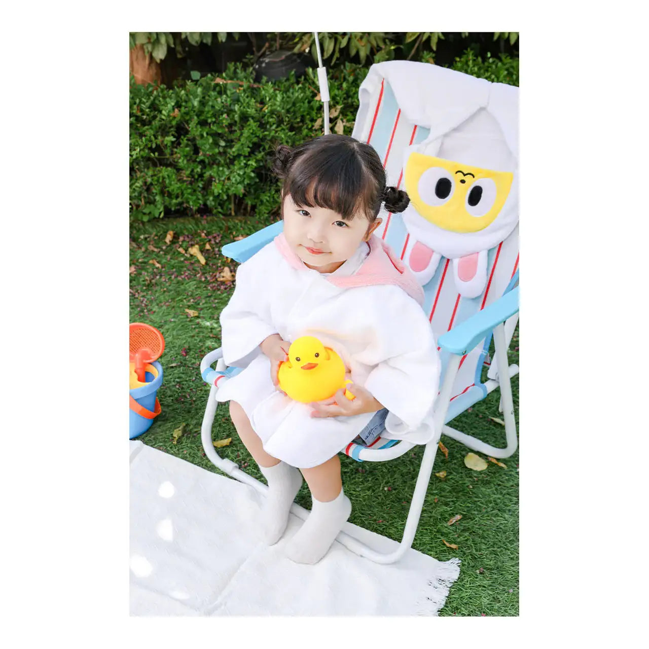 Kakao Friends - Muzi Hooded Towel - Kakao Friends - Home & Living, Accessories - Harumio