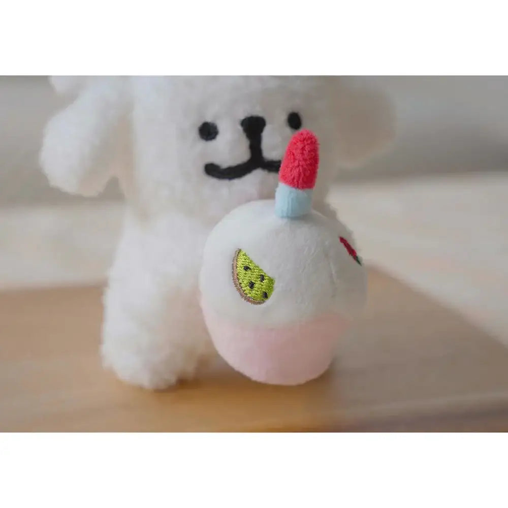 Kakao Friends - Good Wishes Maltese Figure Doll Keyring - Kakao Friends - Keyring - Harumio