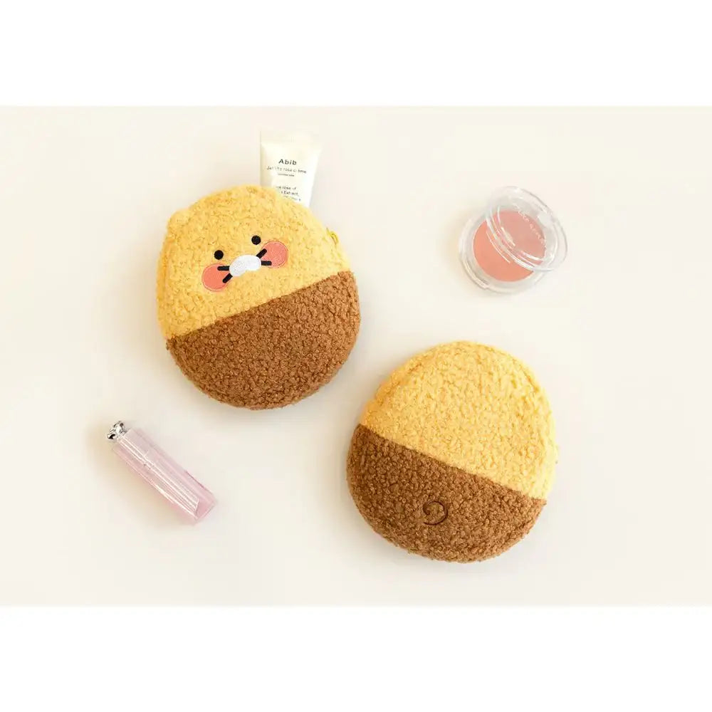 Kakao Friends - Boucle Flat Pouch - Kakao Friends - Pouches - Harumio