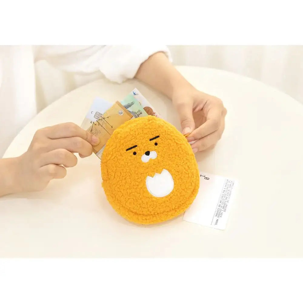 Kakao Friends - Boucle Flat Pouch - Kakao Friends - Pouches - Harumio