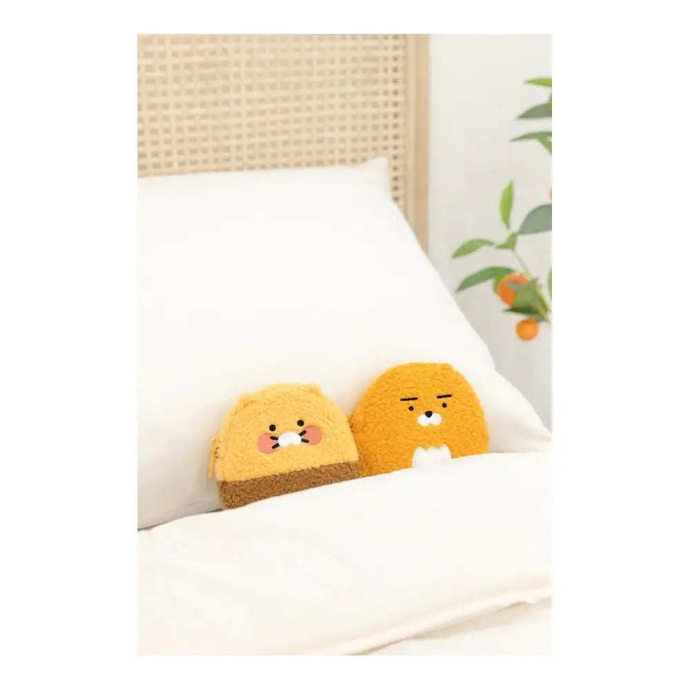 Kakao Friends - Boucle Flat Pouch - Kakao Friends - Pouches - Harumio