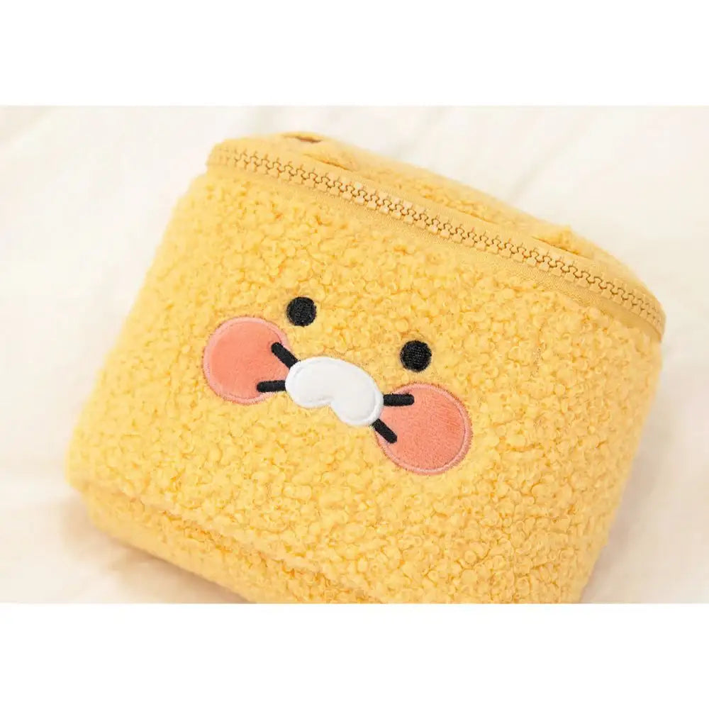 Kakao Friends - Boucle Cube Pouch - Kakao Friends - Pouches - Harumio