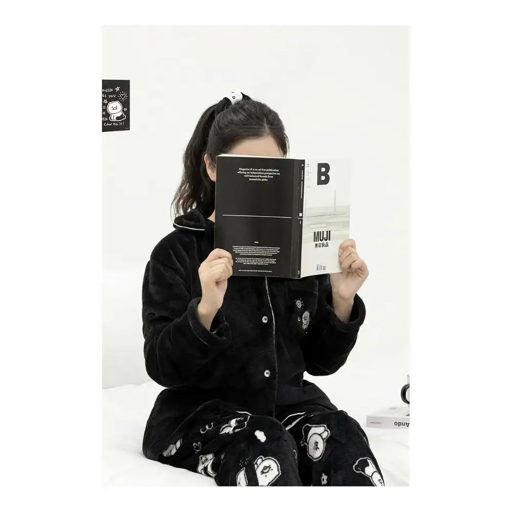 Kakao Friends - Doodle Doodle Choonsik Sleep Pyjamas Set - Kakao Friends - Clothing - Harumio