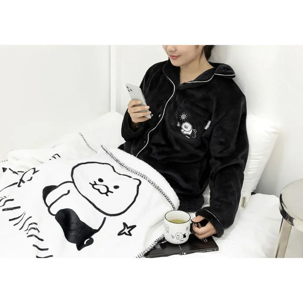 Kakao Friends - Doodle Doodle Choonsik Sleep Pyjamas Set - Kakao Friends - Clothing - Harumio