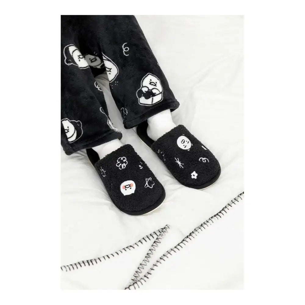 Kakao Friends - Doodle Doodle Ryan & Choonsik Fur Slippers - Kakao Friends - Home & Living, Accessories - Harumio