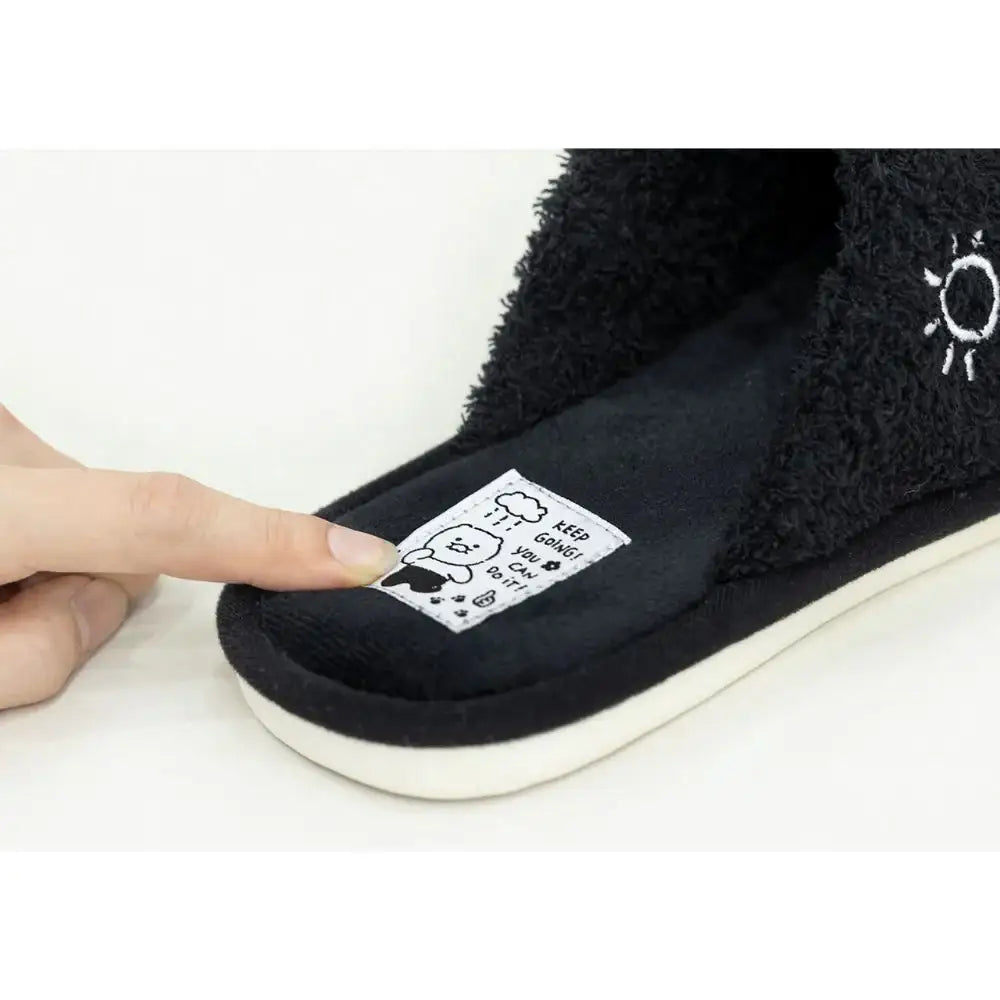 Kakao Friends - Doodle Doodle Ryan & Choonsik Fur Slippers - Kakao Friends - Home & Living, Accessories - Harumio