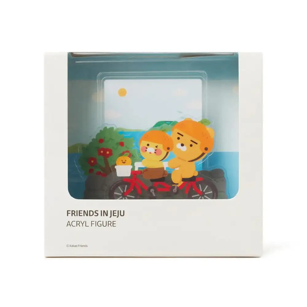 Kakao Friends - Friends in Jeju Ryan & Choonsik Acrylic Figure - Kakao Friends - Acrylic Keyring - Harumio