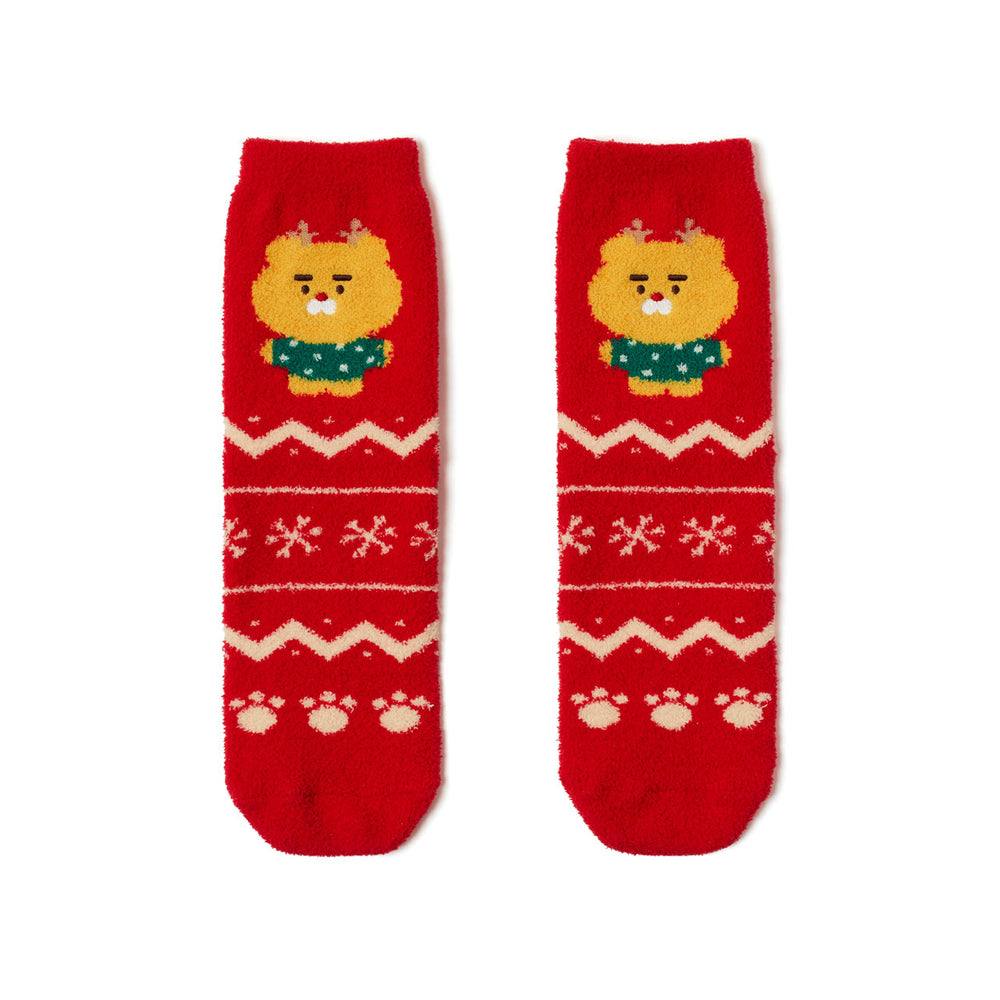 Kakao Friends - Dear My Santa Little Ryan Sleeping Socks
