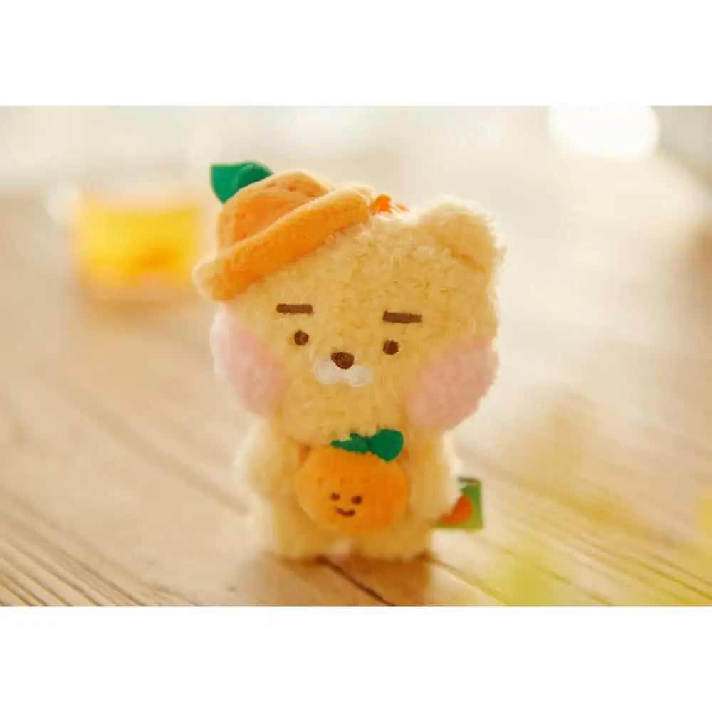 Kakao Friends - Friends in Jeju Ryan Tangerine Fossil Keyring - Kakao Friends - Home & Living, Accessories - Harumio