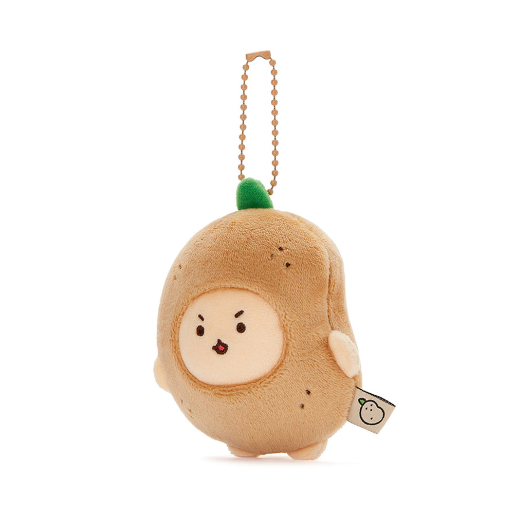 Kakao Friends - Potato Broken Bear Mini Doll Keyring (Basic)