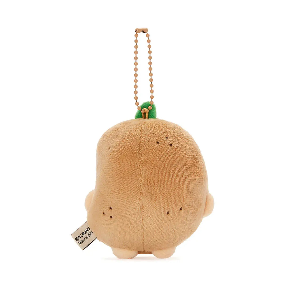 Kakao Friends - Potato Broken Bear Mini Doll Keyring (Basic)