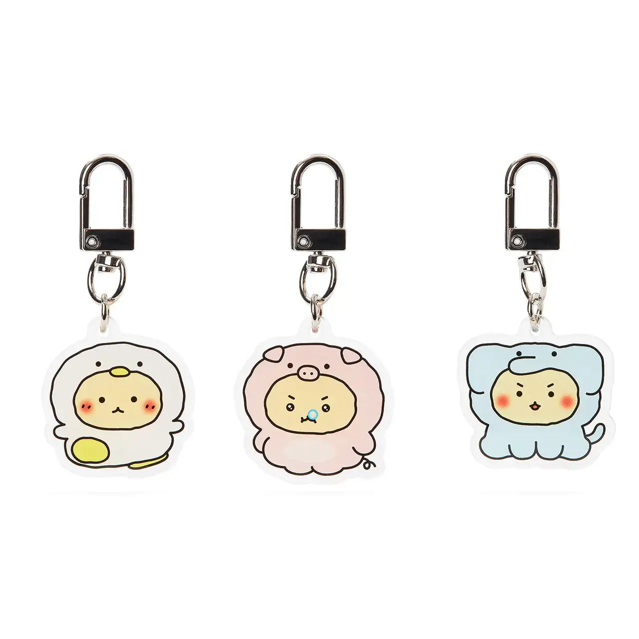 Kakao Friends - Broken Bear Animal Acrylic Keyring (Random) - Kakao Friends - Acrylic Keyring - Harumio