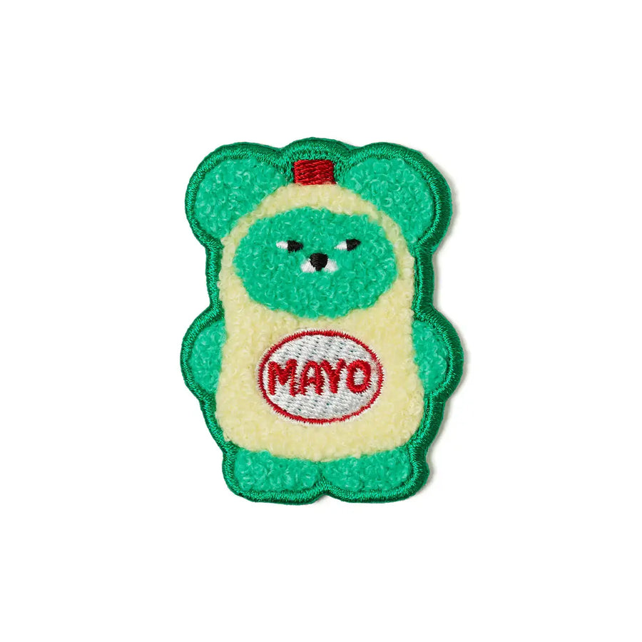 Kakao Friends - Wasabi Bear Mayo Wappen Sticker - Kakao Friends - Home & Living, Accessories - Harumio