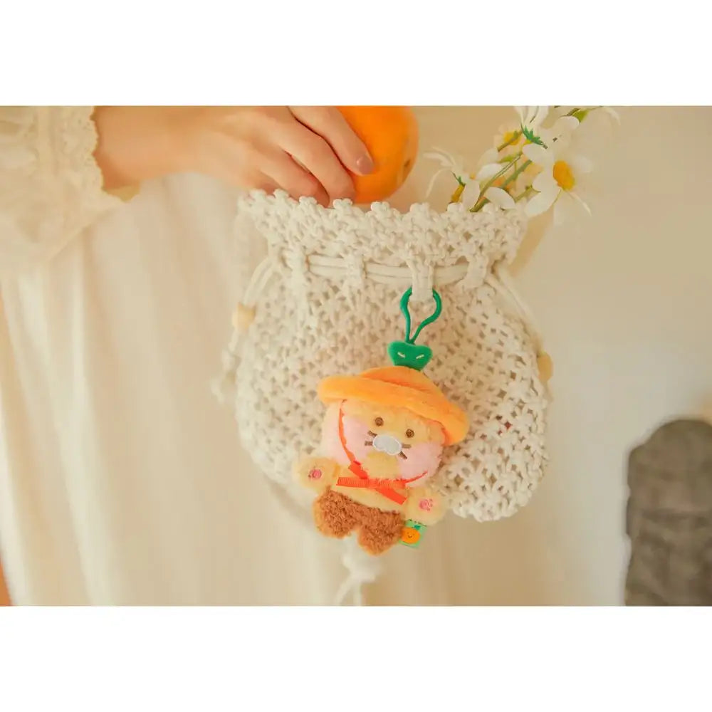 Kakao Friends - Friends in Jeju Tangerine Choonsik Poster Fossil Keyring - Kakao Friends - Home & Living, Accessories - Harumio
