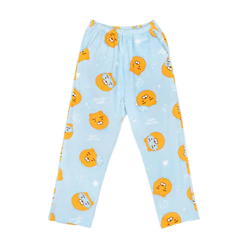 Kakao Friends - Ryan Happy Together Sleeping Pants - Kakao Friends - Clothing - Harumio