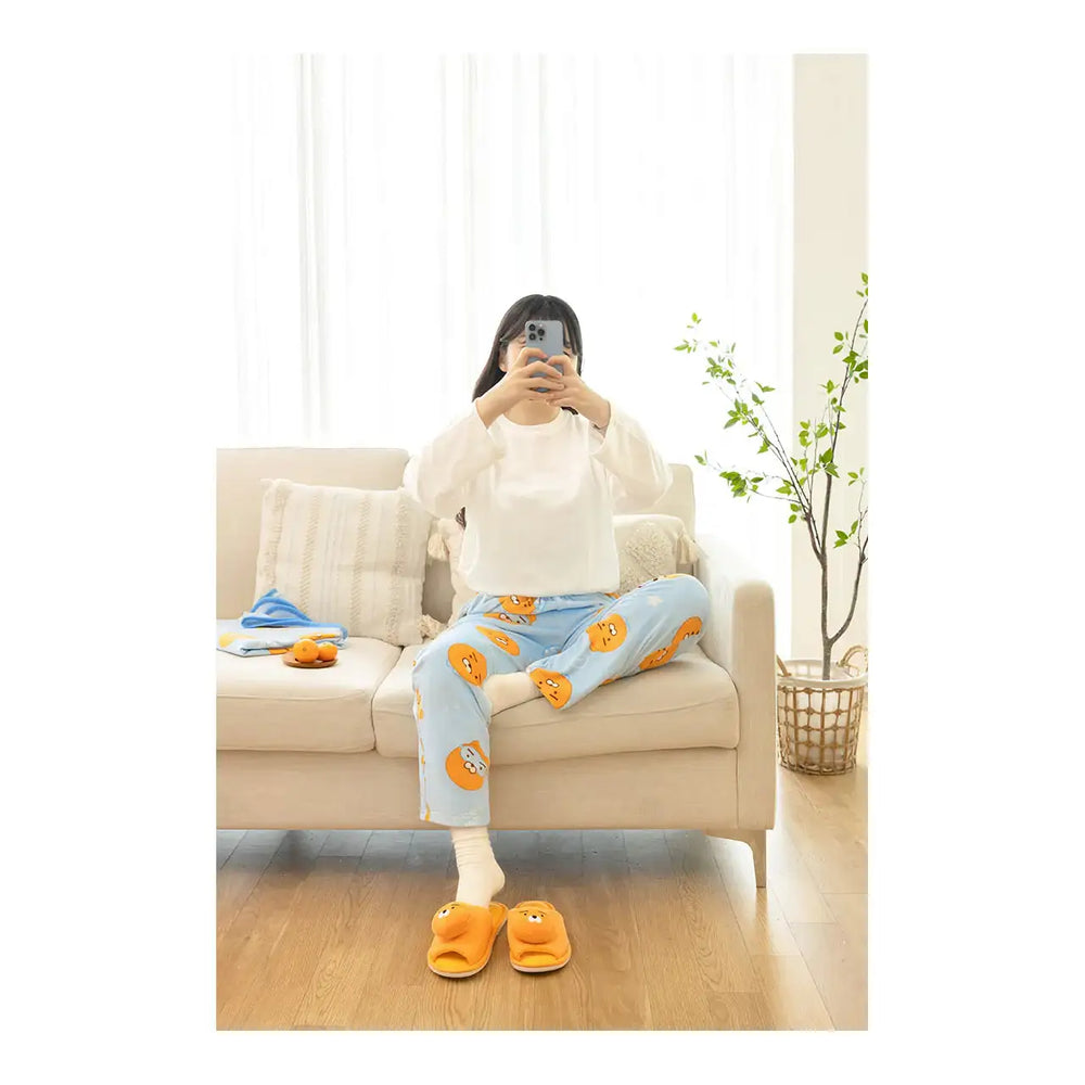 Kakao Friends - Ryan Happy Together Sleeping Pants - Kakao Friends - Clothing - Harumio