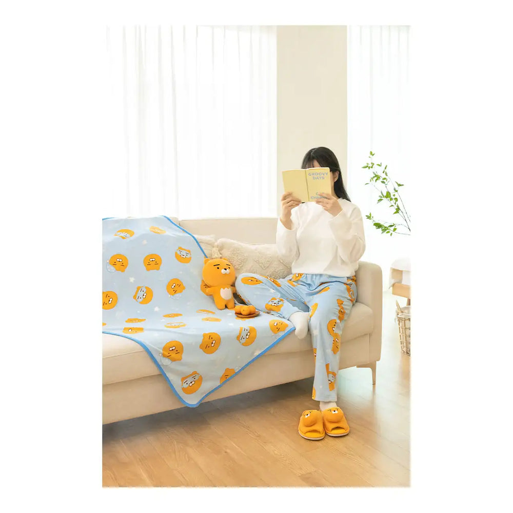 Kakao Friends - Ryan Happy Together Sleeping Pants - Kakao Friends - Clothing - Harumio