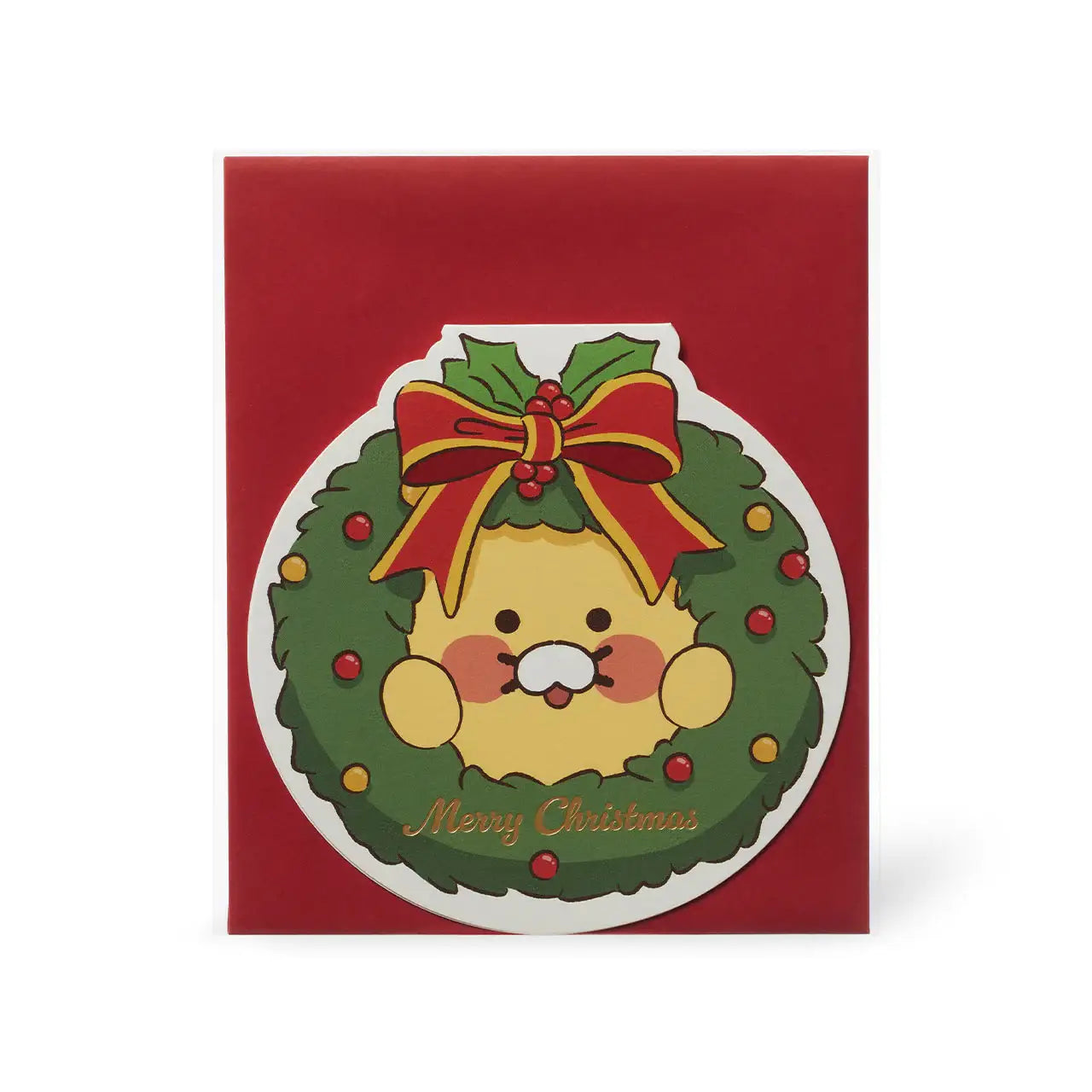 Kakao Friends - Merry Choonsik Lease Christmas Card - Kakao Friends - Home & Living, Accessories - Harumio