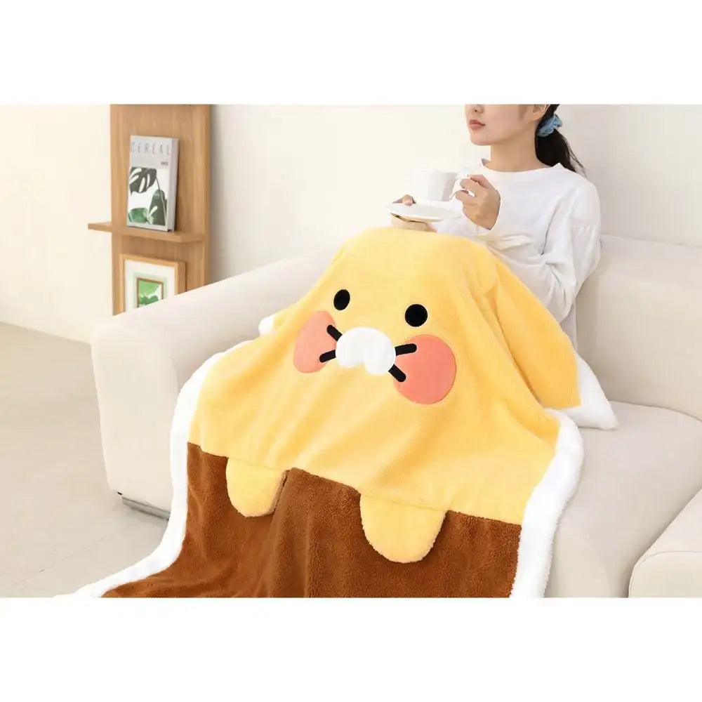 Kakao Friends - Choonsik Fluffy Blanket - Kakao Friends - Home & Living, Accessories - Harumio