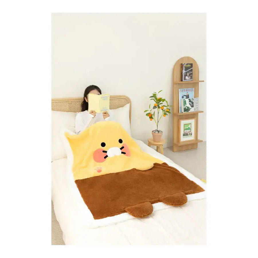 Kakao Friends - Choonsik Fluffy Blanket - Kakao Friends - Home & Living, Accessories - Harumio