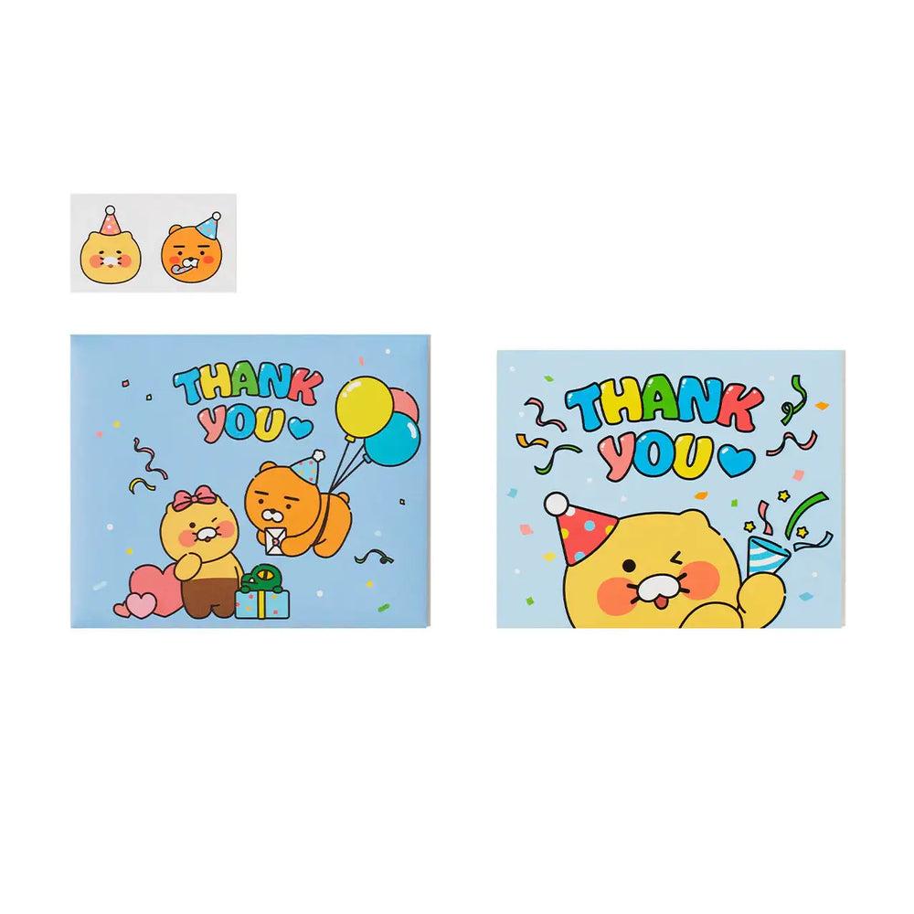 Kakao Friends - Bling Party Thank You Pop Up Card