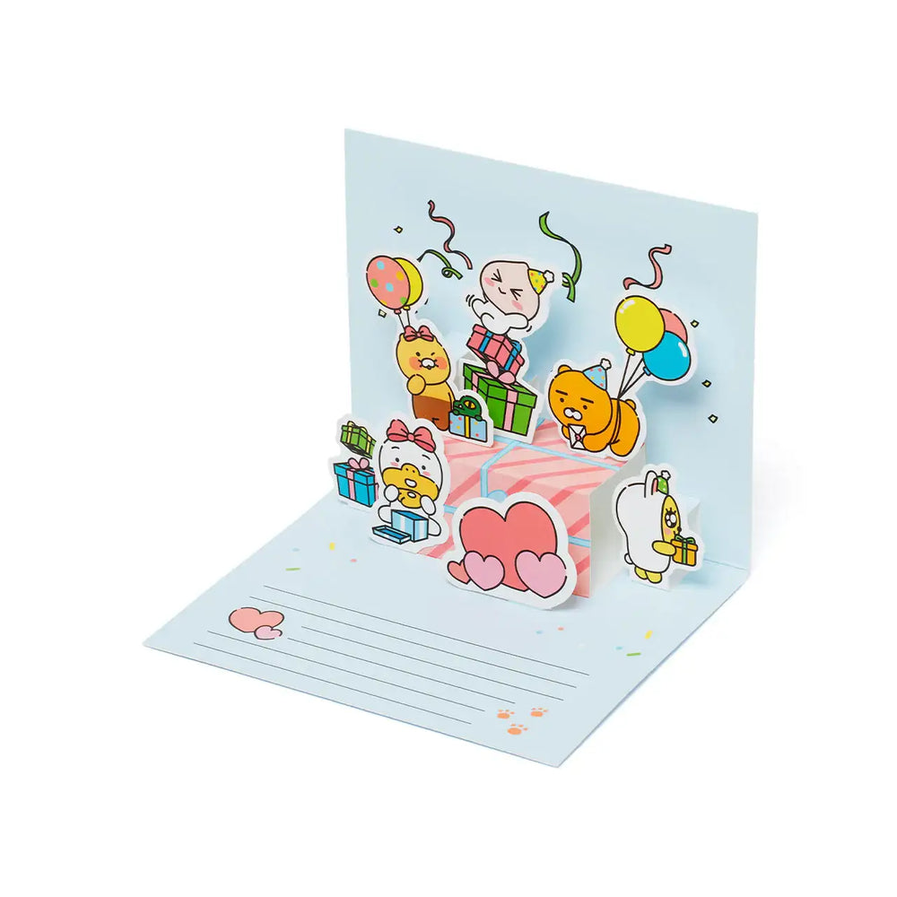 Kakao Friends - Bling Party Thank You Pop Up Card