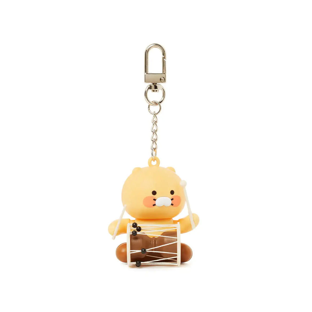 Kakao Friends - Choonsik Drum Figure Keyring - Kakao Friends - Accessories - Harumio