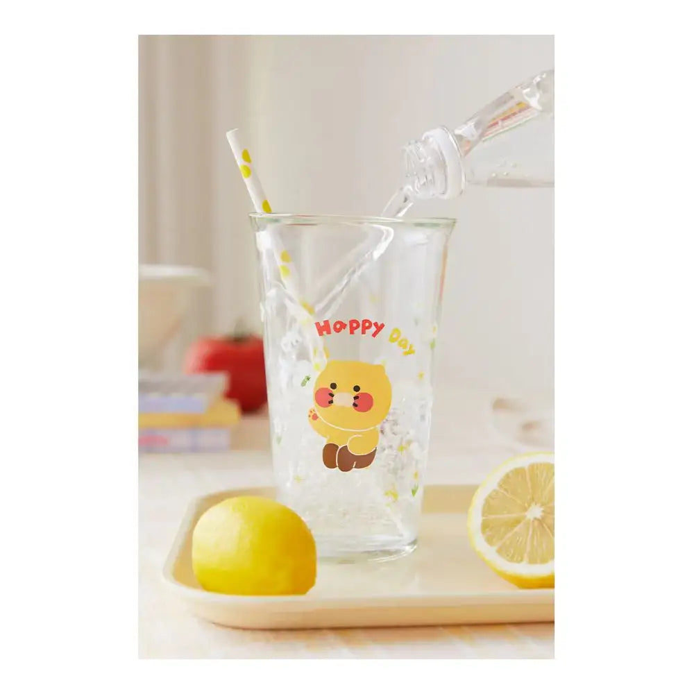 Kakao Friends - Oh Happy Day Choonsik Glass Cup Set - Kakao Friends - Home & Living, Accessories - Harumio