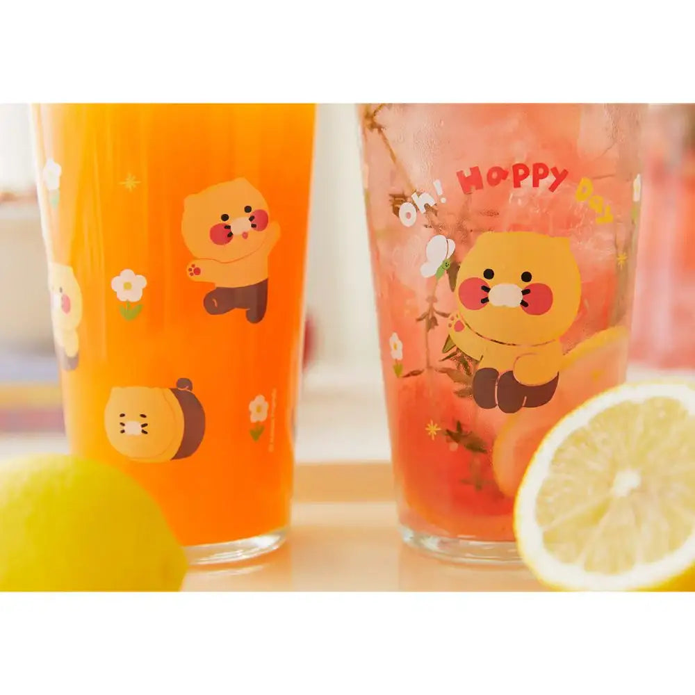 Kakao Friends - Oh Happy Day Choonsik Glass Cup Set - Kakao Friends - Home & Living, Accessories - Harumio
