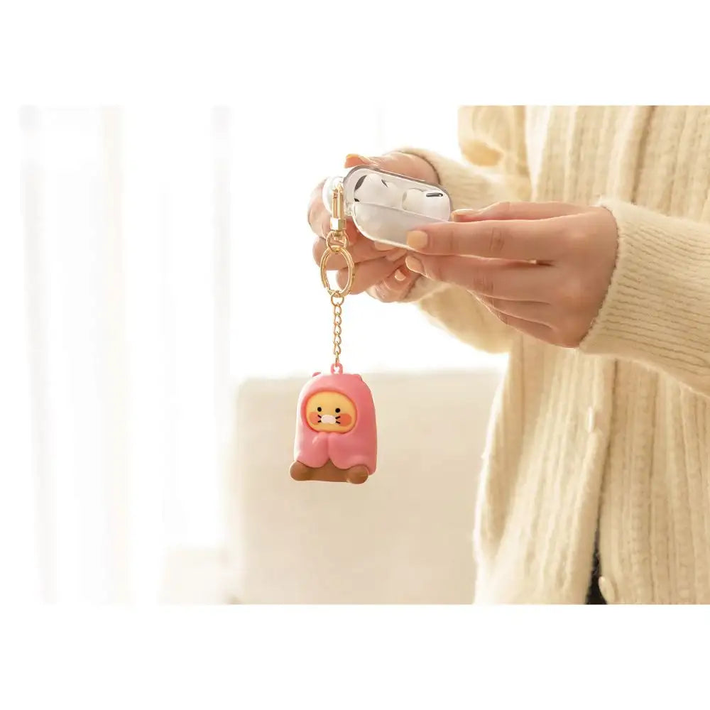 Kakao Friends - Choonsik Cozy Blanket Moving Keyring