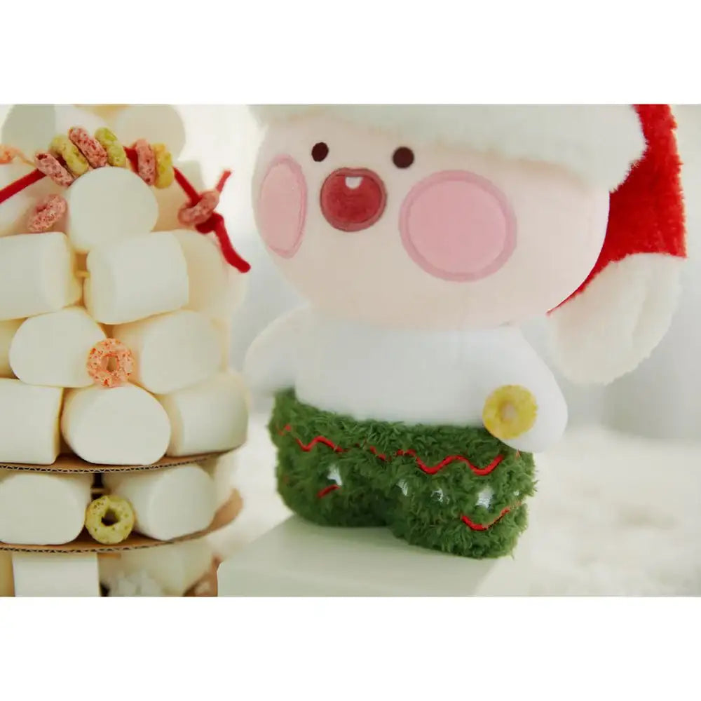 Kakao Friends - Dear My Santa Little Apeach Mini Doll