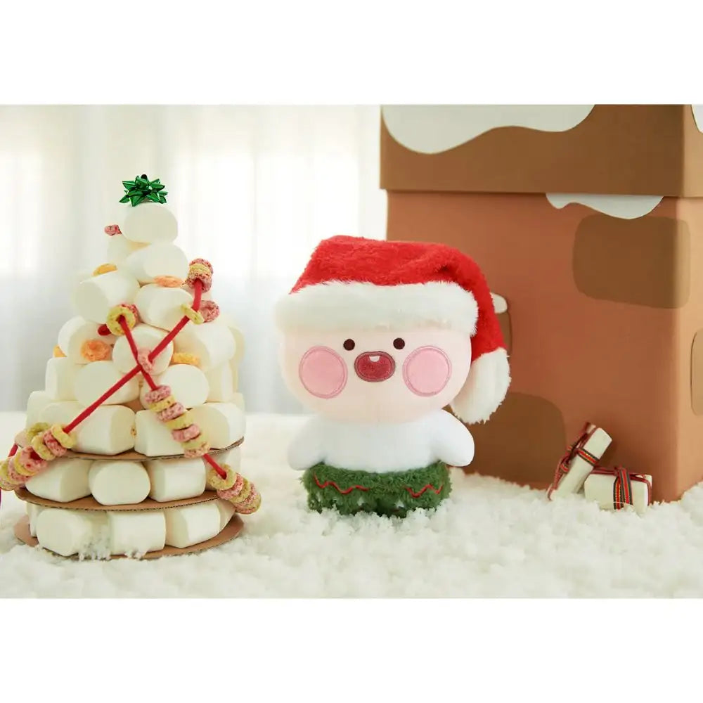 Kakao Friends - Dear My Santa Little Apeach Mini Doll