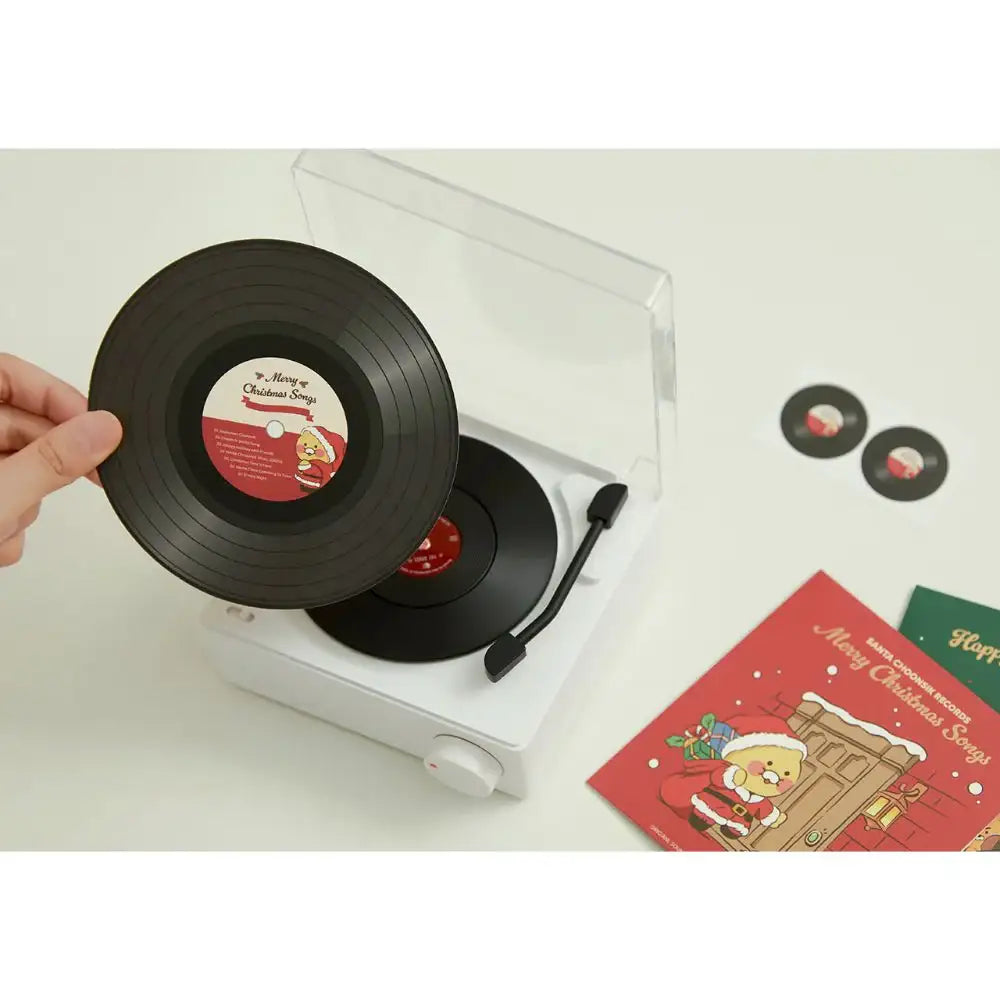 Kakao Friends - Santa Choonsik Merry Christmas Songs LP Card - Kakao Friends - Home & Living, Accessories - Harumio