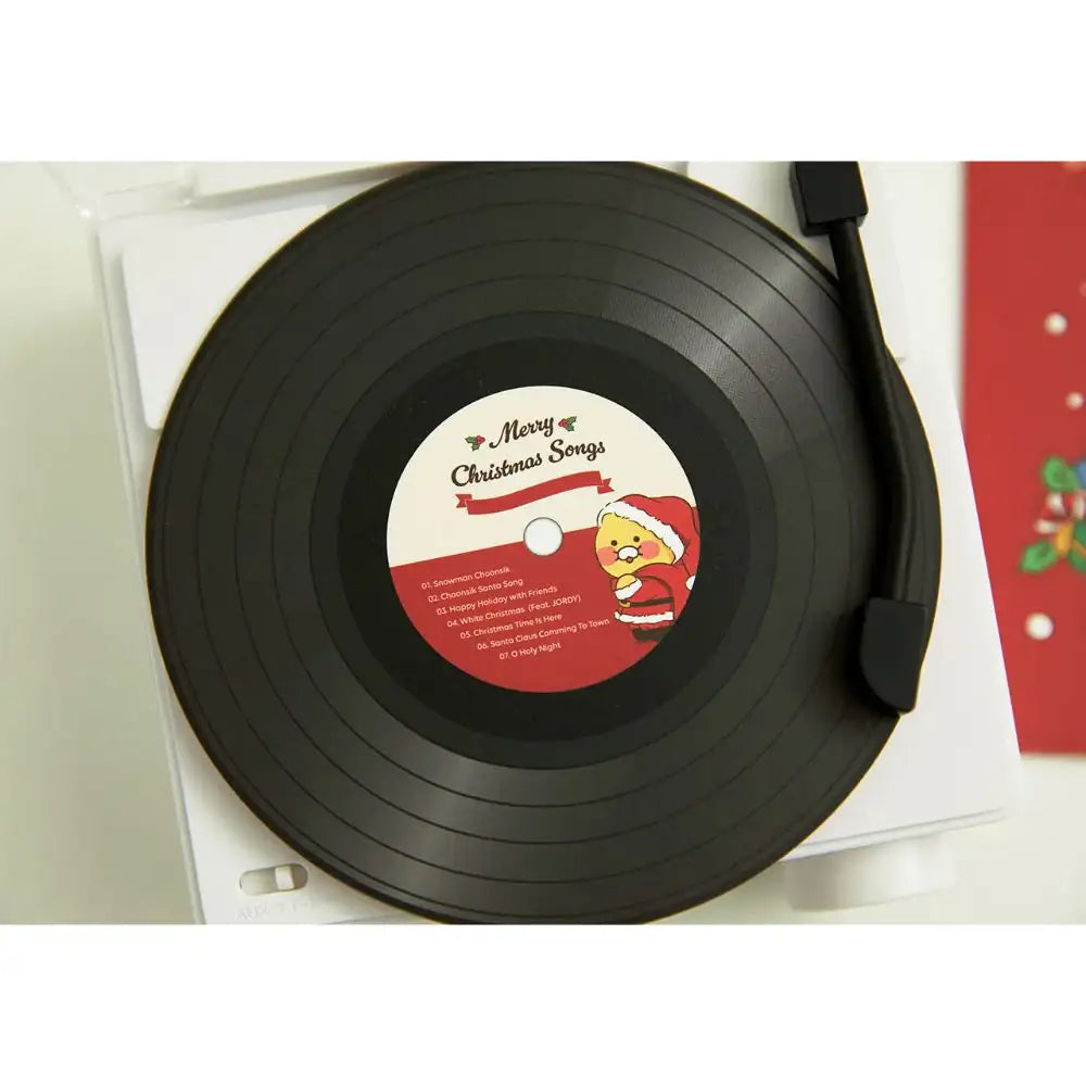 Kakao Friends - Santa Choonsik Merry Christmas Songs LP Card - Kakao Friends - Home & Living, Accessories - Harumio