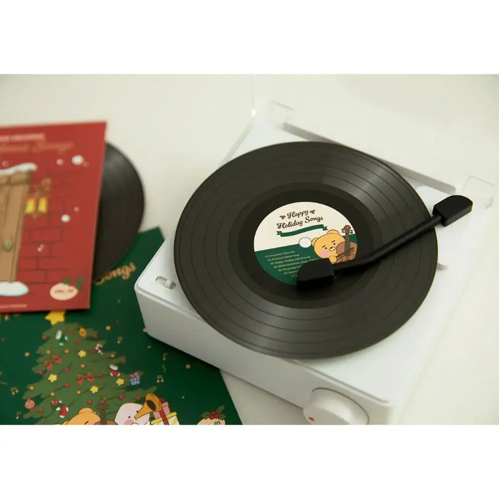 Kakao Friends - Happy Holiday Songs LP Card - Kakao Friends - Home & Living, Accessories - Harumio