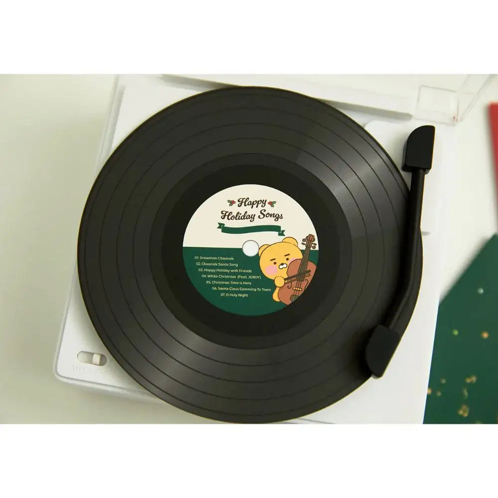 Kakao Friends - Happy Holiday Songs LP Card - Kakao Friends - Home & Living, Accessories - Harumio
