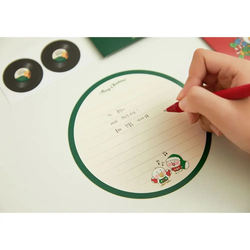 Kakao Friends - Happy Holiday Songs LP Card - Kakao Friends - Home & Living, Accessories - Harumio