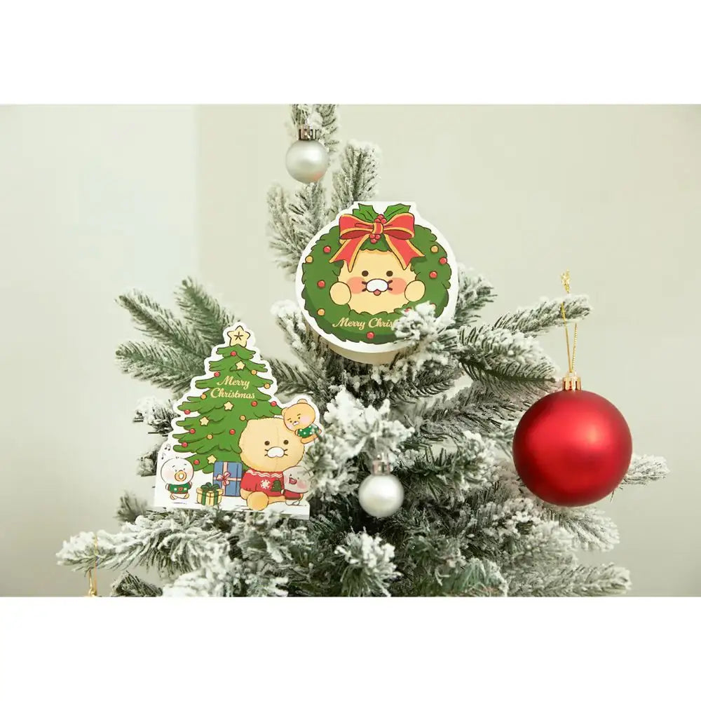 Kakao Friends - Merry Choonsik Lease Christmas Card - Kakao Friends - Home & Living, Accessories - Harumio