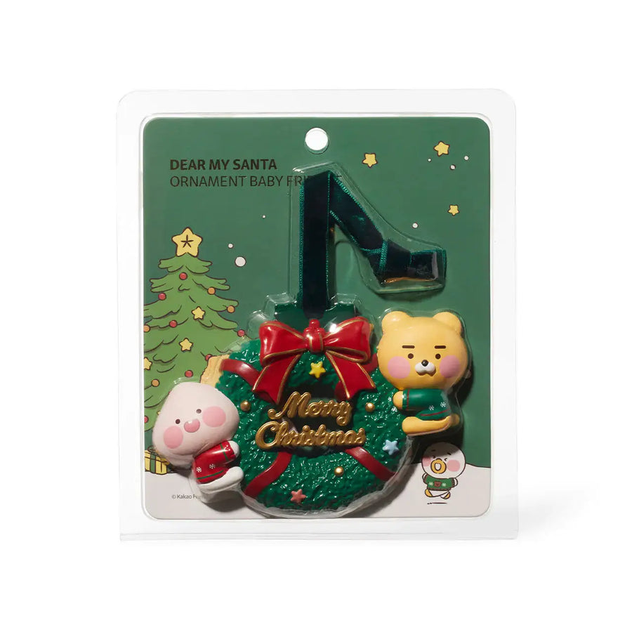 Kakao Friends - Dear My Santa Ornament Baby Friends - Kakao Friends - Home & Living, Accessories - Harumio