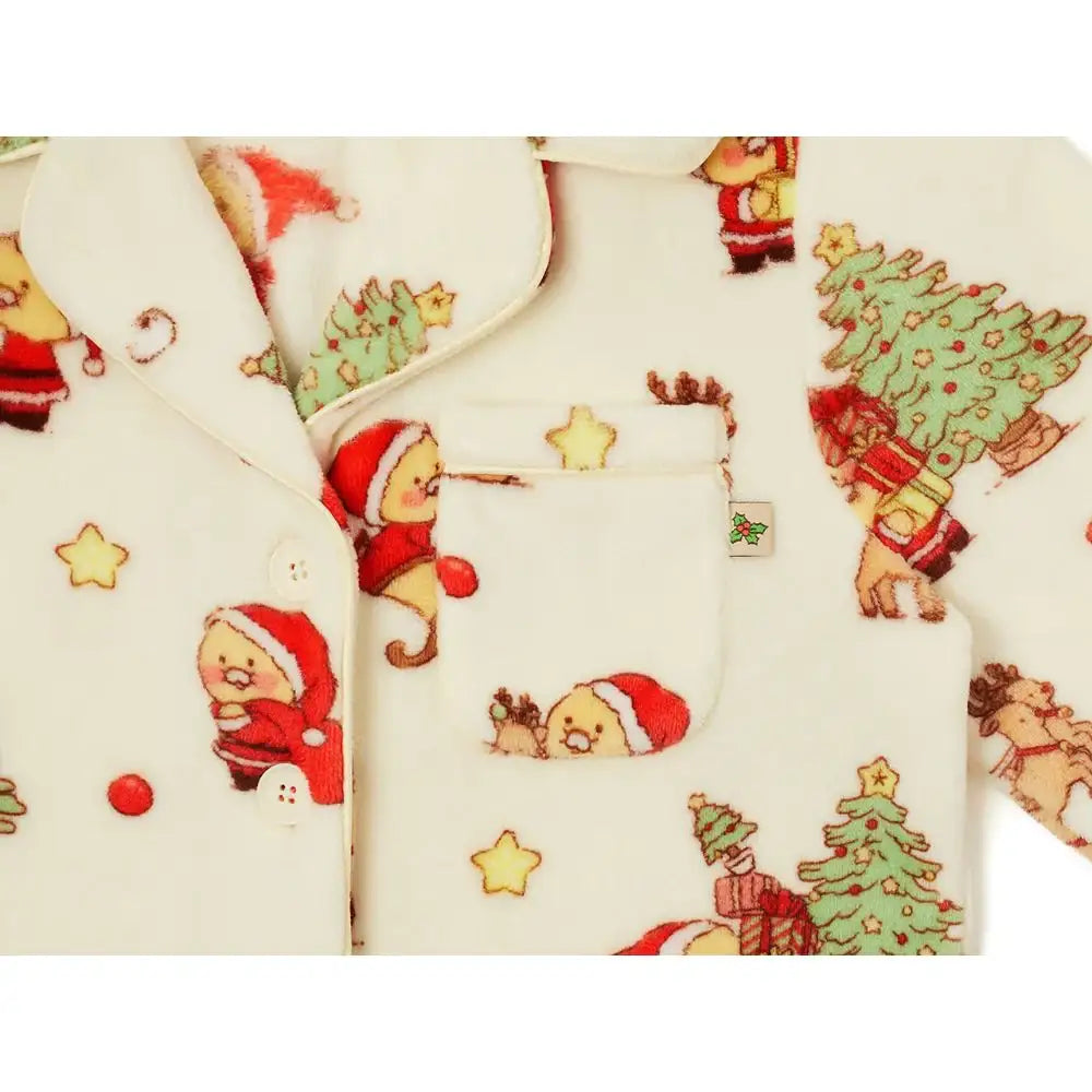 Kakao Friends - Dear My Santa Fluffy Pajamas Set - Kakao Friends - Home & Living, Accessories - Harumio